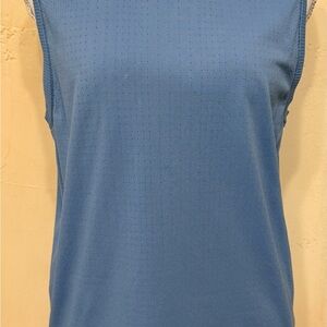 Athleta Blue Sleeveless Women's Top